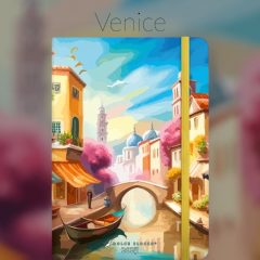   Dolce Blocco Secret Calendar Grande 2025. évi - Venice - Ajándék jelölőcímkével