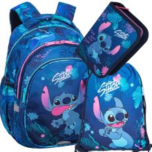 Iskolatáska szett táska+tornazsák+tolltartó, Stitch