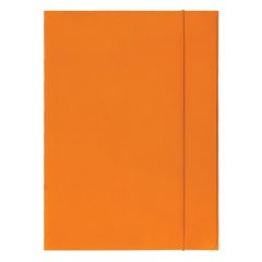 Optima A/4 gumis mappa, narancs