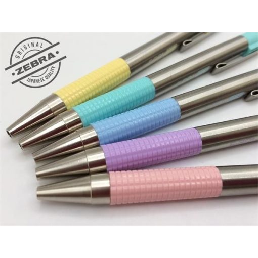Golyóstoll ZEBRA F-301 pasztell rózsaszín