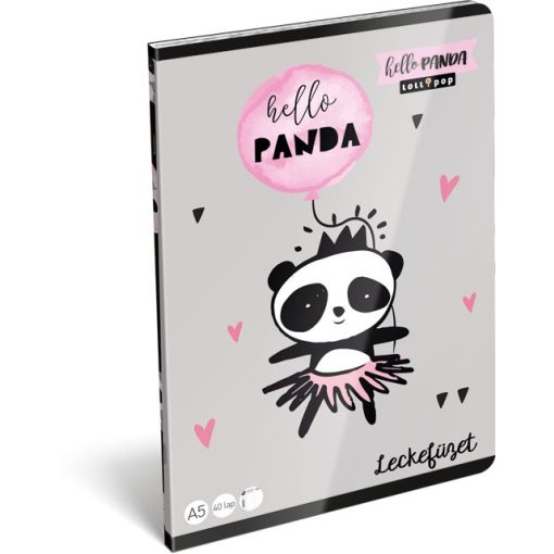 Lizzy Card leckefüzet A/5 Panda
