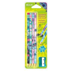 Stitch Grafitceruza 4db + 1db hegyező