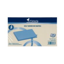 Öntapadós jegyzettömb sárga 75x125mm 100lap