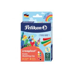 PELIKAN  gyurma színes, 8db
