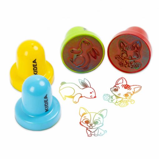 KIDEA Nyomda szett 5db-os, állatok