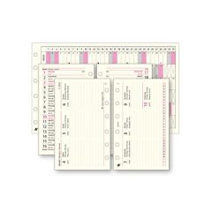   Saturnus naptár betét, heti tervező, 2026. évi, "S", Chamois