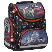 Iskolatáska szett Derform, Dinoszaurusz, T-Rex