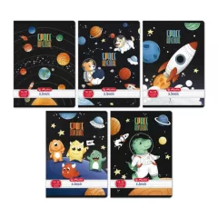   HERLITZ füzet A/5 32 lapos Space 14-32 I. osztályos vonalas