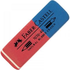 FABER-CASTELL radír kaucsuk piros-kék