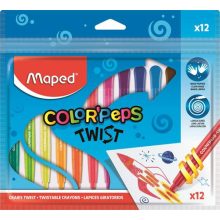 MAPED Color'peps zsírkréta 12db kitekerhető