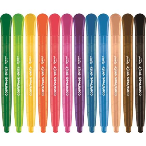 MAPED Color'peps zsírkréta 12db kitekerhető