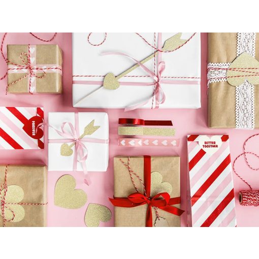 Csillogós, glitteres ragasztószalag, dekortapasz, 4 tekercs