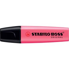 Szövegkiemelő STABILO BOSS vágott, 2-5mm, rózsaszín