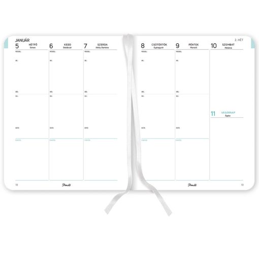 Planall New Classic heti tervező 2026. évi, Live