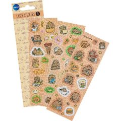 Matrica 15x3cm, 3lap Capybara