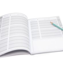 ARS UNA leckefüzet A/5 32 lapos Tahit