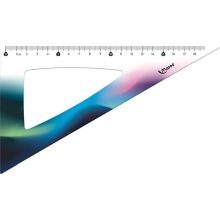 MAPED Vonalzókészlet, műanyag, 4 darabos, Nightfall