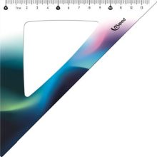 MAPED Vonalzókészlet, műanyag, 4 darabos, Nightfall