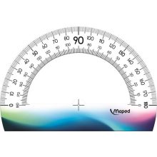 MAPED Vonalzókészlet, műanyag, 4 darabos, Nightfall