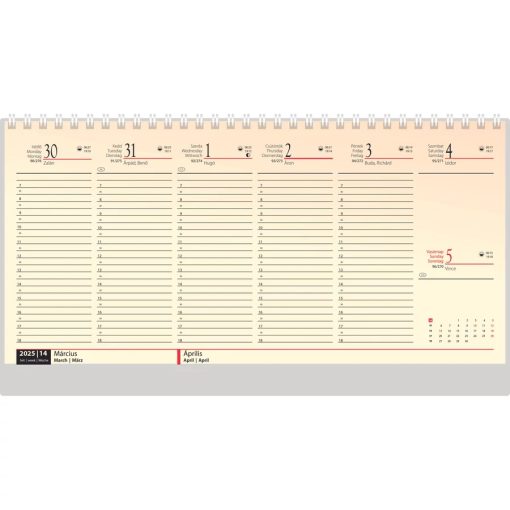 Asztalinaptár 2026. évi, álló, Chamois