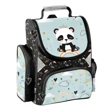 Iskolatáska szett Paso, Panda Rainbow
