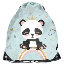 Iskolatáska szett Paso, Panda Rainbow