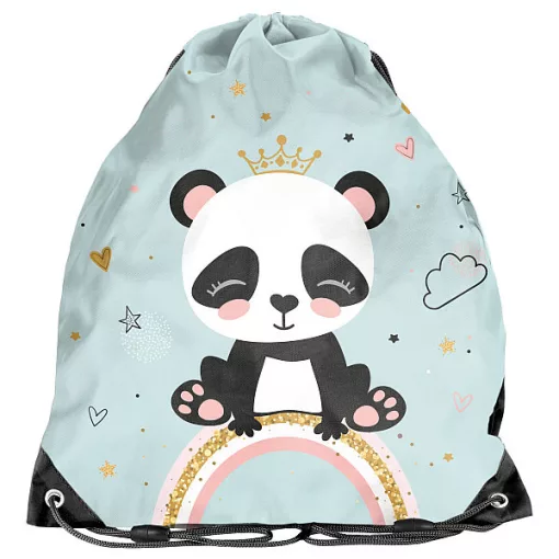 Iskolatáska szett Paso, Panda Rainbow
