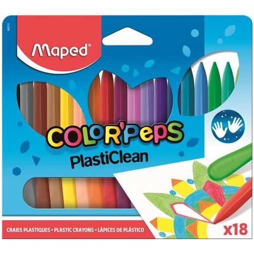 MAPED Color'peps zsírkréta 18db, 862012