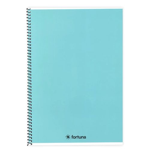 Spirálfüzet A/4-es 70 lapos vonalas, pasztell kék