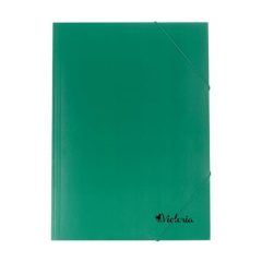 Gumis mappa A/4 karton zöld