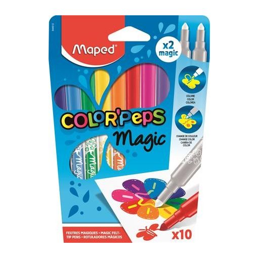 MAPED Color'Peps 2,8mm mágikus, magic filckészlet 10 szín