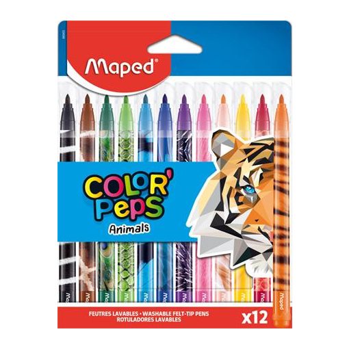 MAPED Color'Peps Animals 12db filctoll