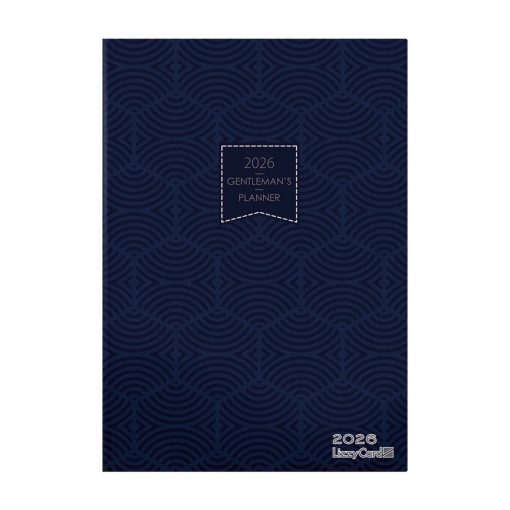 Határidőnapló, agenda A/5 napi Lizzy Card 2026. évi For Men