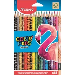 MAPED Color'Peps színesceruza 18db animals