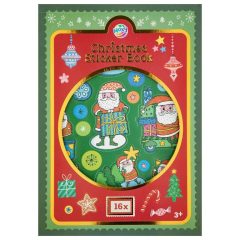 Karácsonyi matricás füzet A/5 16lap