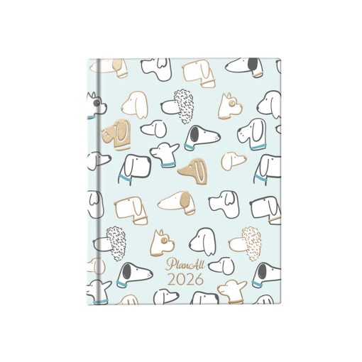 PlanAll heti B6 mini 2026. évi, zsebnaptár - Good Boy
