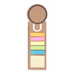 Könyvjelző, öntapadó jelölőcímkével