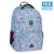    ARS UNA Hátizsák Ergonomikus iskolatáska szett, Pearl Blossom Blue, 3 részes