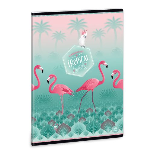 ARS UNA Pink Flamingo extra füzet A/5 40 lapos szótár 31-32