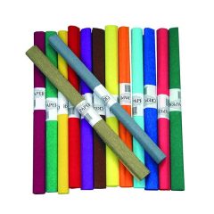 Krepp papír 50x200cm piros