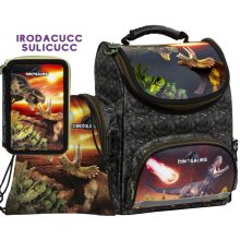 Iskolatáska szett Derform, Dinoszaurusz Battle