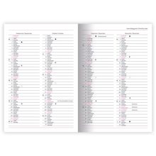 Határidőnapló, agenda, Lizzy Card, heti beosztású B/5 2026. évi For Men