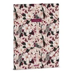 ARS UNA gumis mappa A/4 Flowery Pink