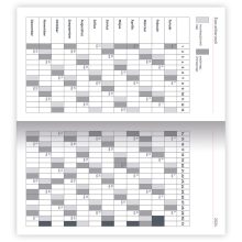 Zsebnaptár fekvő, Lizzy Card, 2026. évi, Kind