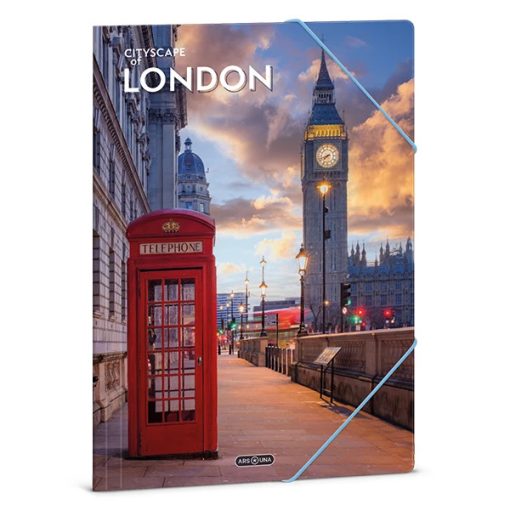 ARS UNA gumis mappa A/4 London