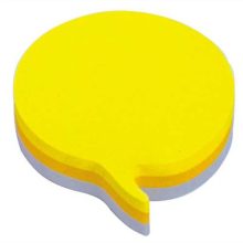 Post-it öntapadó jegyzettömb forma, szív