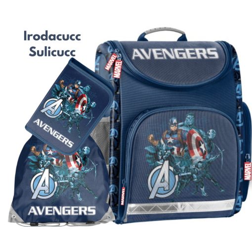 Iskolatáska szett Paso, Avengers, Bosszúállók