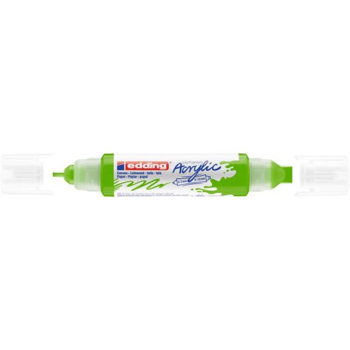 EDDING 5400 AKRIL MARKER 3D DOUBLE LINER (2-3 MM/5-10 MM), Yellow Green