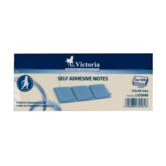 Öntapadós jegyzettömb sárga 50x40 3x100lap/csomag