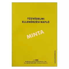 Tűzvédelmi ellenőrzési napló